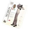 SEGRETA COLLANT RIPOSANTE 140 DEN SUPERCALIBRATO- SUPPORT MEDIO-FORTE, VELATO - COMPRESSIONE GRADUATA 18/22 mmHg - hPa 24/29. Calza Medicale.