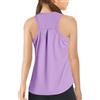 Haloumoning Canotta Sportiva da Bambina, Senza Maniche | Racerback, allenamento, corsa, magliette sportive, 5-14 anni