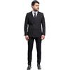 VEQUÈ Completo Elegante da Uomo Doppiopetto Abito Cermonia Matrimonio Giacca e Pantaloni Linea Sartoriale Tutte Le Stagioni