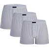 Nottingham Boxer Uomo Cotone Mercerizzato, Art. 7100 Bianco 3pz M