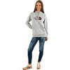 The North Face Drew Peak Felpa con Cappuccio da Donna TNF Light Grey Heather S