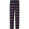 El Búho Nocturno Pantaloni Pigiama Uomo Lungo - 100% Cotone Flanella Invernale Caldo o Popeline Traspirante - Tasche Vita Elastica Coulisse Patta Bottoni