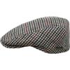 Melegari Berretto a Quadretti Classico | Varazze | Uomo/Donna | Made in Italy (IT, Numero, 60, Marrone)