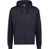 Siry Work Felpa Leggera con Cappuccio, Uomo, Donna, Ragazzo, Be Board Art. 9115 100% Cotone con Tasche e Zip Intera (Blu-XXL)
