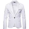 Generisch Sakko Uomo Sportivo, Tuta Giacca, Blazer Sakkos Grandi Taglie Abiti Con Tasche E Bottoni Giacche Abiti Revers Tuta Casual Elegante Giacca Business Casual Cappotto Estivo Uomo Giacca Giacca, 03 bianco