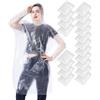 SmileLucky 50 pezzi poncho antipioggia impermeabili usa e getta con cappuccio per uomo e donna, leggeri e compatti per campeggio e viaggio