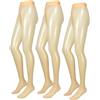 Girardi BRIGITTE Collant velato 15 Den. 3 paia/pezzi (XL, Camoscio)