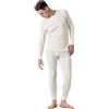 LAPASA Completo Tuta Termica Uomo Coordinati Abbigliamento Intimo Termico Set Maglia a Maniche Lunghe e Pantaloni Strato Base più Caldo M60