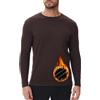 HUGE SPORTS Maglie Termiche da Uomo 2025 Invernale Biancheria Intima a Maniche Lunghe ad Asciugatura Rapida per Corsa Ciclismo Sci