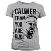 The Big Lebowski Officially Licensed Merchandise Life Goes On Man Girly T-Shirt