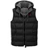 Kobilee Gilet Smanicato Uomo 100 Grammi Imbottita Gilet Corto Invernale 4Xl Piumino Smanicato Leggero Cotone Giacca Senza Maniche Firmato Giubbino Giubbotto Smanicato con Cappuccio