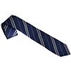 Elbenwald Cravatte di Harry Potter con disegno Ravenclaw a righe per uomo e donna 135 cm in confezione regalo blu