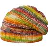 LIERYS Bernardo Berretto Beanie con Risvolto Screziato Multicolore Rivestito in Pile Prodotto in Germania Unisex Autunno Inverno