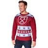 West Ham United FC Maglione Natalizio da Uomo, Christmas Jumper Natale, Maglioni Natalizi M-3XL, Gadget Calcio Ufficiale