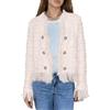 Generic Giacca Parka Donna Primaverile Cotone Completi Rosa Baseball Peluche Avvitato Frac Rossi Seta Autunno Petto Raglan Pipistrello Lunghissimo Zebrato para Classiche Scamosciati