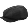 LumiSyne Vintage Berretto Piatto Coppola Uomo Donna 8 Pannelli Cappello Baker Boy Tweed a Spina di Pesce Misto Lana Regolabile Baschi Scozzesi Berretto Gatsby Newsboy cap Cappellino Autunno Invernale