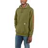 Carhartt Loose Fit Midweight Logo Sleeve Graphic Sweatshirt, Felpa con Cappuccio Uomo, Green (True Olive Heather), XS