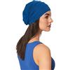 SAKUCHI Cappello da Donna Chemo bambù Slouchy Snood Beanie Turbante per la Perdita dei Capelli, ClassicBlue, Taglia Unica