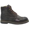 Ambitious 12432-1284AM brown marrone stivaletto zip uomo lacci pelle inglese