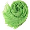 Prettystern donna cashmere stola anello leggero estate pashmina sciarpa abito da sera spalla sciarpa XL puro cachemire 32. verde fresco