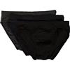 RAGNO Confezione 3 Slip Uomo bio Cotton Stretch Elastico ricoperto artcolo U547BQ Slip Confort E Fitting, 900T Assort. Tripack Nero/Blu/Grigio, 6 - SESTA