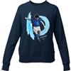 Generico Felpa Uomo Diego Diez - Felpa Girocollo D1os Napoli -Taglie dalla S alla XXL (M, Blu)
