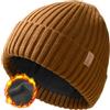 FURTALK Beanie Hat Uomini Donne Cappelli Invernali Foderati in Pile Cappello Termico Caldo Cappello a Maglia Cuffed Beanie Unisex Plain Skull cap