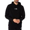 Ellesse Uomo Felpa con Cappuccio Pullover Pershuta, Black, XL