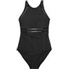 NEXT Donne Costume da Bagno Accollato Contenitivo Modellante Nero 42