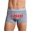 Sloggi Basic Short 4P, Boxer Uomo, Grigio (Grey), 7