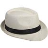 Miobo Cappello di Paglia, Cappello Panama, Cappello Fedora, Design Trilby, Protezione Solare 54-Cappello di Paglia-Champagne