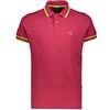 Siry Work Baci&ABBRACCI Polo Uomo BAM1421-95% Cotone 5% Elastan (L, Hot Pink)