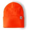 Carhartt Berretto da Uomo in Maglia con Risvolto 104597, Arancione Brite, Taglia Unica