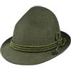 Melegari Cappello Tirolese da Montagna | Dreispitz Innsbruck | Cappello da Pastore | Contadino e Cacciatore | Loden Hut | Cappello Tradizionale