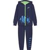 NIKE -TUTA COMPOSTA DA FELPA E PANTALONE -FELPA CON ZIP INTEGRALE E COLLO ALTO -FELPA CON TASCHE A MARSUPIO -FELPA CON LOGO RICAMATO -PANTALONE CON GIROVITA REGOLABILE CON CORDINO -PANTALONE CON ORL..