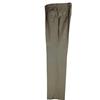 ALVIPERI Pantalone Uomo Classico in Fresco di Pura Lana Vergine vestibilità Comoda Taglie Forti e calibrate (62, Naturale)
