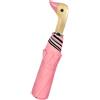 Generico Ombrelli Duckhead, Ombrello Duck per adulti - Ombrello 3 pieghe - Ombrello antivento Protezione UV Donna Sole e pioggia Ombrelli con manico in legno a 8 stecche per bambini