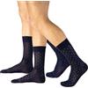 CALZITALY Calze Uomo, Calze 100% FILO DI SCOZIA, Calze Corte e Lunghe, Gambaletti Cotone, 2 Paia | MADE IN ITALY