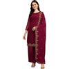 Nimbark - Set completo Salwar Kameez in stile indiano e pakistano per donna, pronto da indossare, abito Punjabi, Patiala, da cerimonia, Marrone, X-Large