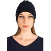 DALLE PIANE CASHMERE Cappello Donna Cashmere Rigenerato - Blu