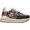 Liu Jo Scarpe Donna Maxi Wonder 01 Sneaker Laminated Pony Hair D25LJ08 BF4001PX517S3366