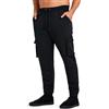 CityComfort Pantaloni Cargo Uomo con 4 Tasche, Comodo Pantalone - Regalo Uomo (Nero, S)
