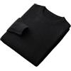 REHJJDFD Maglione da uomo in lana e cachemire da uomo pullover da uomo maglione casual a maniche lunghe primavera autunno, Nero , M