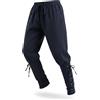 CoolChange Pantaloni medievali per costume da cavaliere o pirati | con allacciatura sotto la gamba | blu scuro | Taglie: S - XL