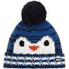 Eisbär Berretto da Bambino Rick Pinguino Beanie Lavorato a Maglia Invernale Taglia Unica - Blu