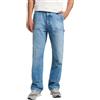 Lee Jeans da Uomo Double Knee Carpenter, vestibilità Dritta, Gamba Dritta, Skatepark, 29W / 32 L