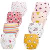JackLoveBriefs Mutandine di Apprendimento per Bambino Cotone Assorbente Mutande Apprendimento 4-6 Anni, Multicolore