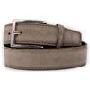 Emila Cintura scamosciata uomo in vera pelle cinta camoscio artigianale casual 3,5 cm con fibbia per jeans pantalone abiti da ragazzo made in italy belt classica elegante Vera Pelle