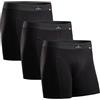 DANISH ENDURANCE Boxer Uomo Cotone, 3 o 10 Paia, Nero, 4XL