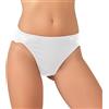JADEA 6 Pezzi Slip Donna 789 in Cotone con Bordi in Pizzo